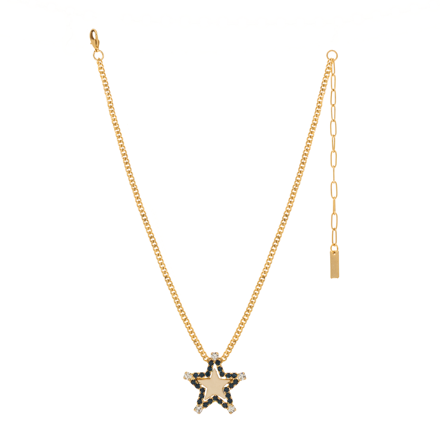 Sweet Star Necklace in Beige