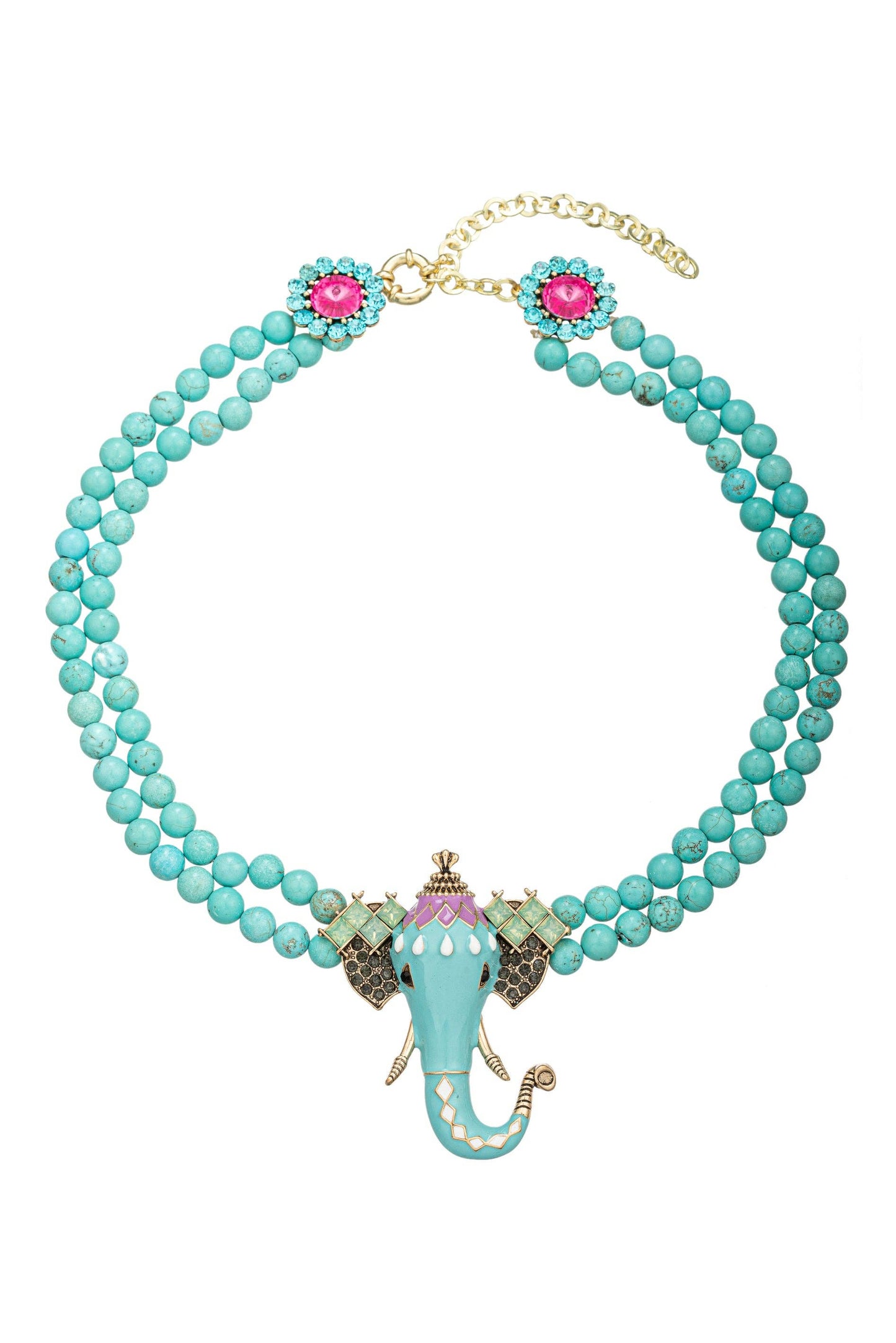 Natalie Elephant Statement Necklace