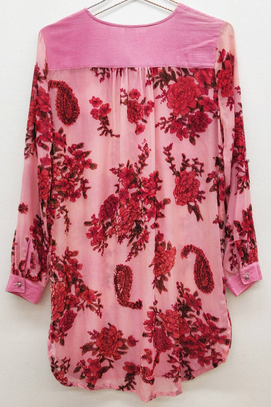 Dreamy Velvet Tunic