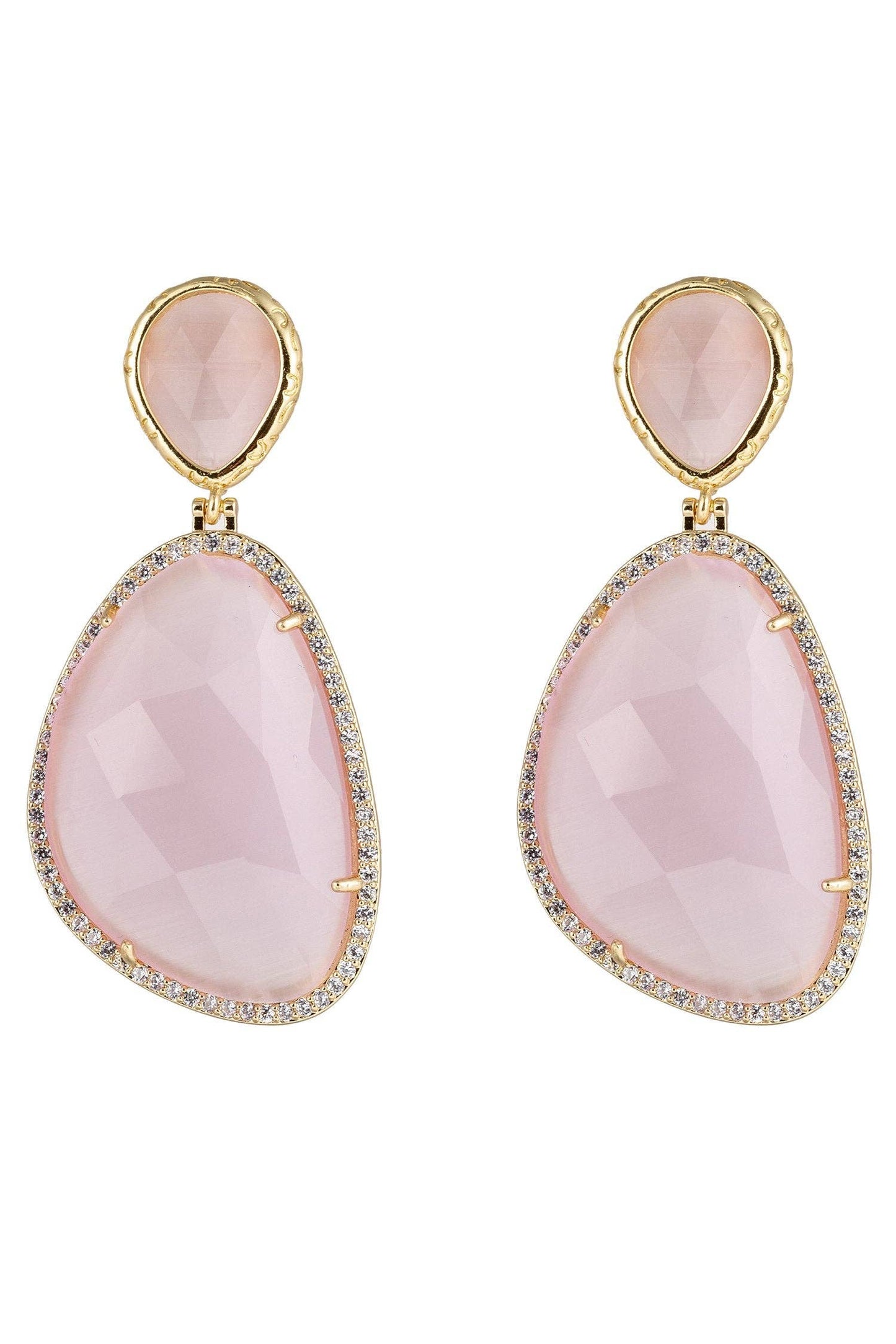 Alyosha Earrings - Pink