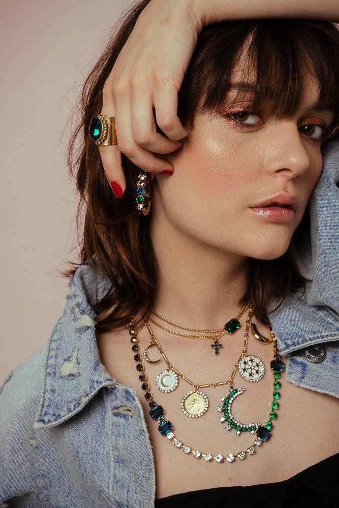 Sydney Ring in Emerald