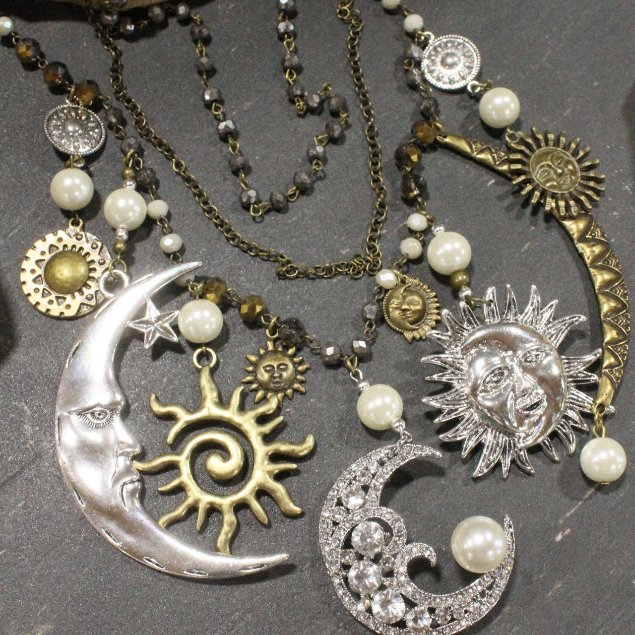 I See The Moon Charm'd Necklace