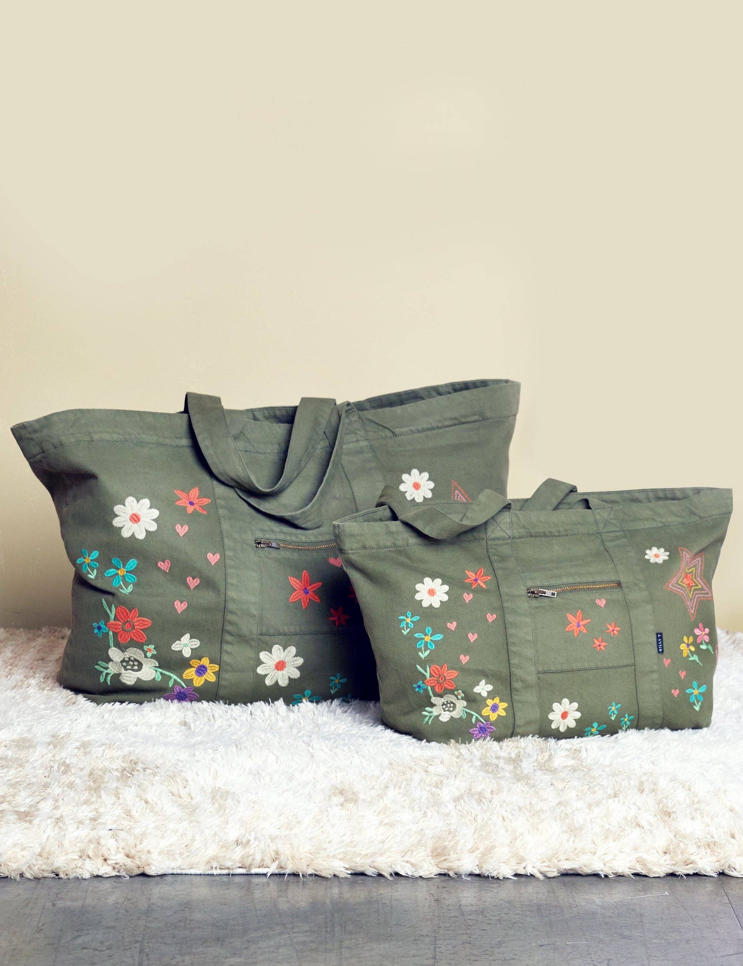 The Perfect Sized Green Tote