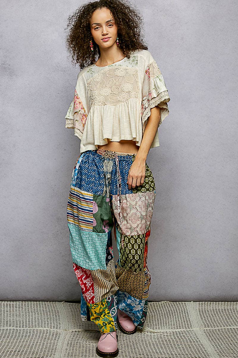 Floral Short Sleeve Top