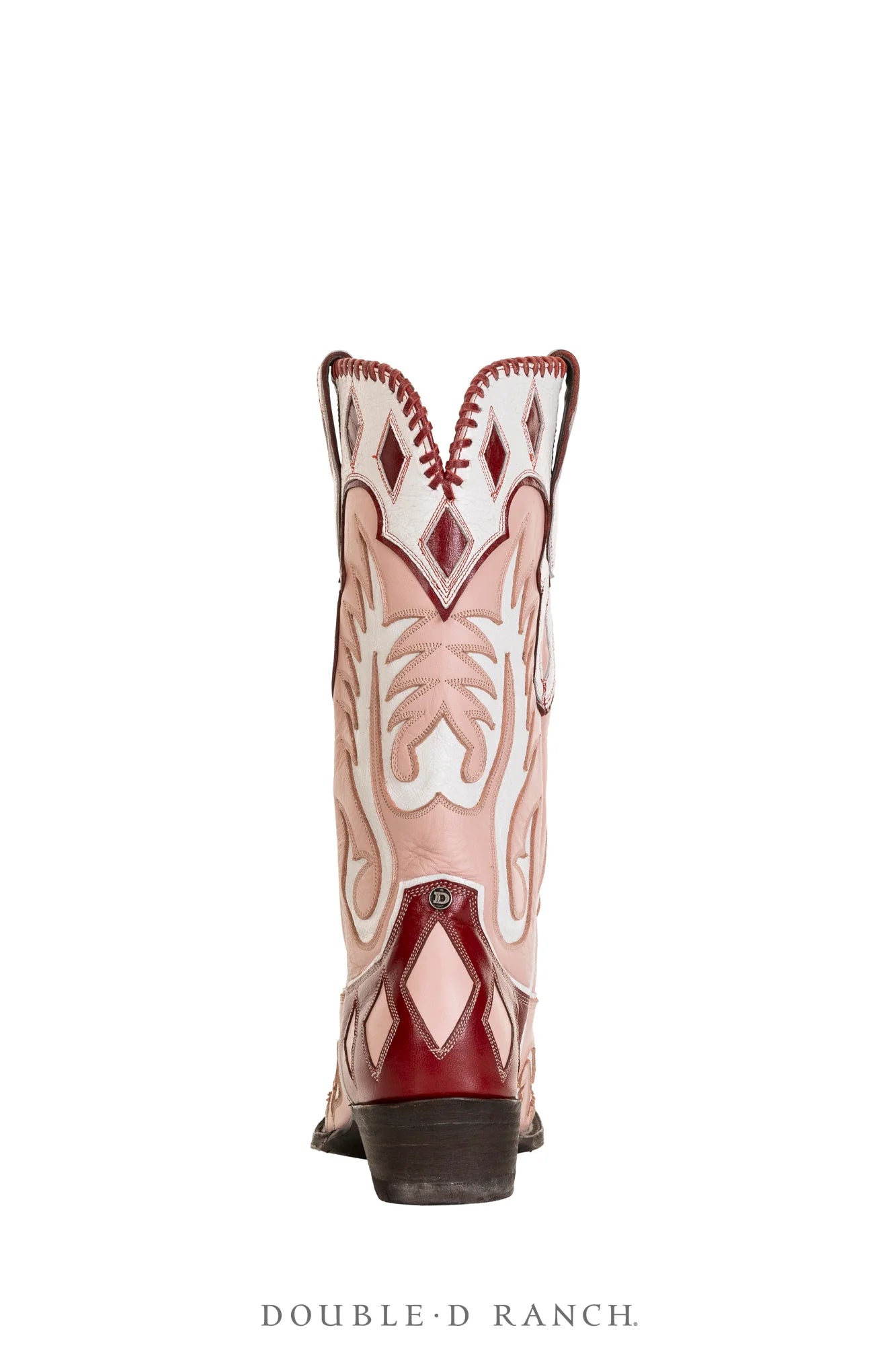 Double D x Old Gringo Cowgirl Rising Red and Pink Boots