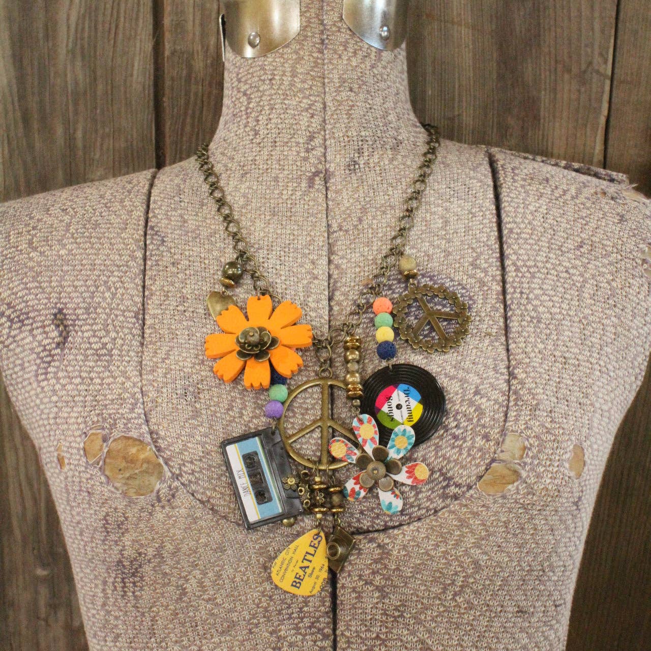 Groovy Charm Necklace