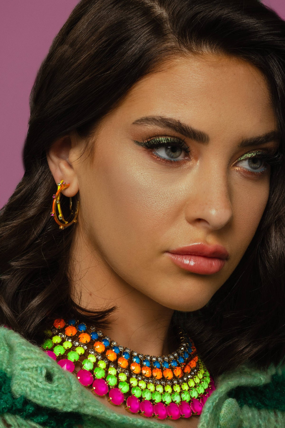 Chiara Necklace in Electrics