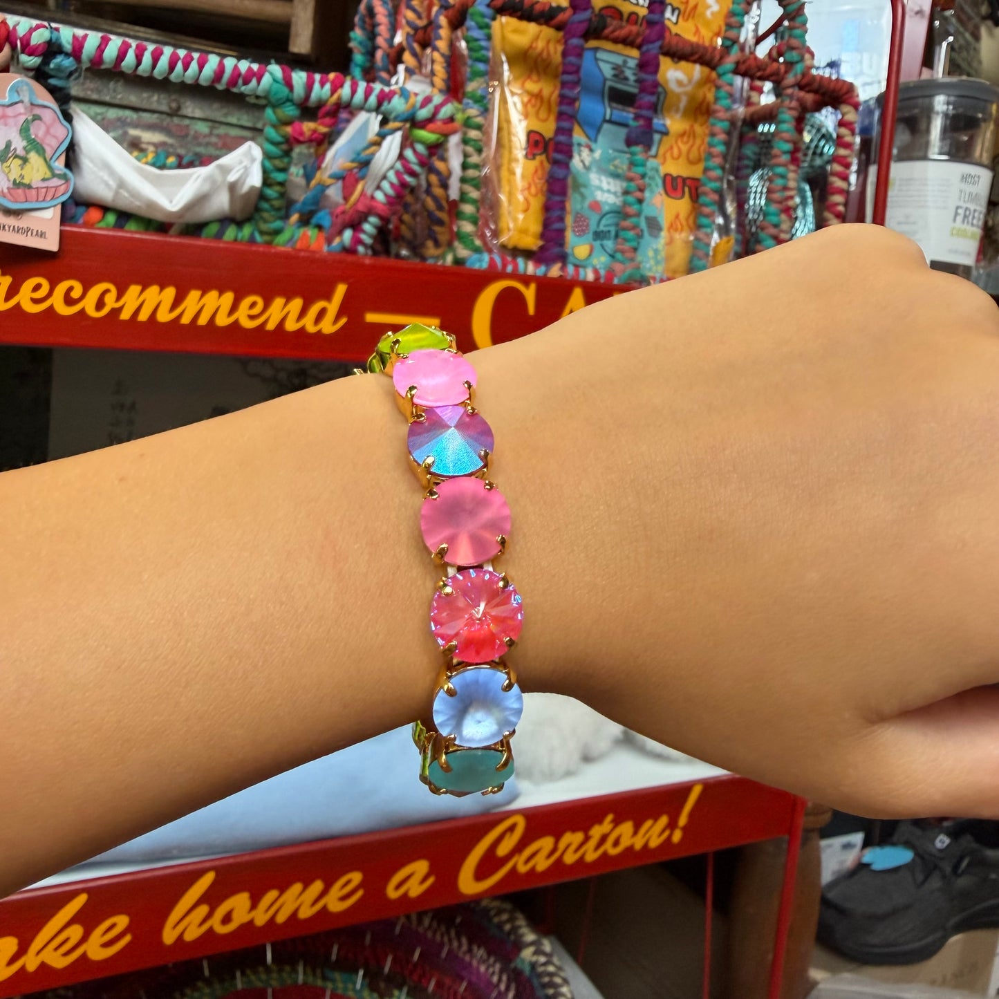 COTTON CANDY CROATIA STRETCH BRACELET