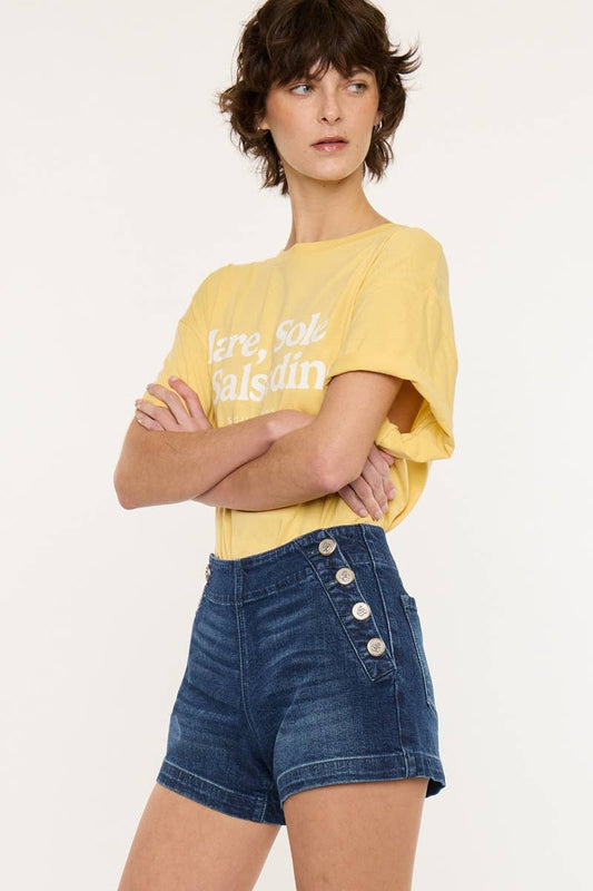 HIGH RISE SAILOR SHORTS