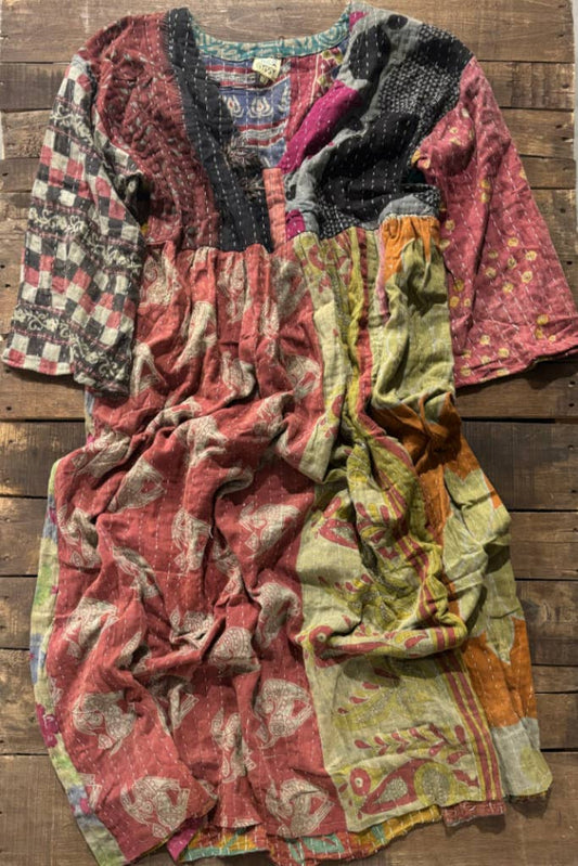 Kantha Sunrise Dress