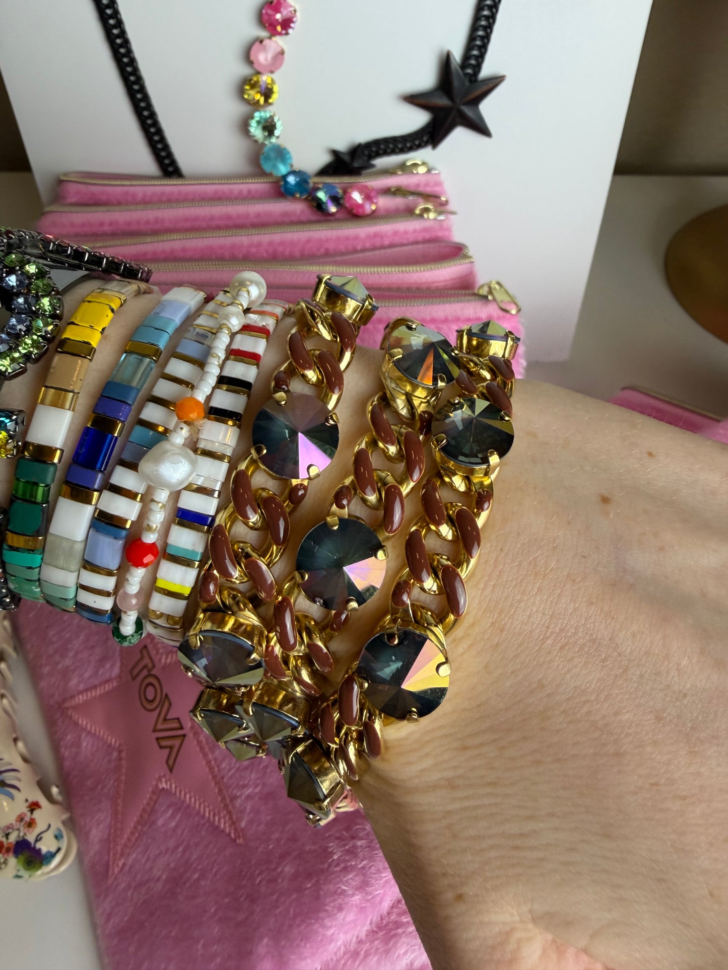 GALILEU BRACELET IN CHOCOLATE MIDNIGHT EXPRESS