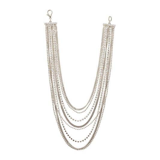 WENDY SHORT NECKLACE IN SILVER