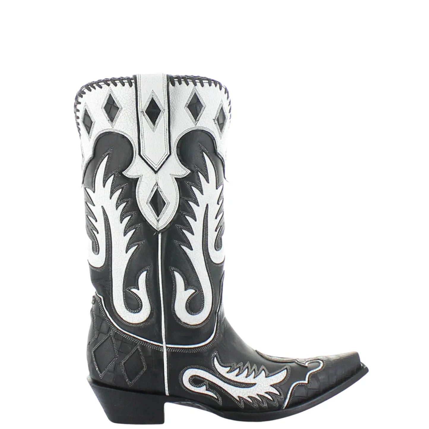 Double D x Old Gringo Cowgirl Rising Black and White