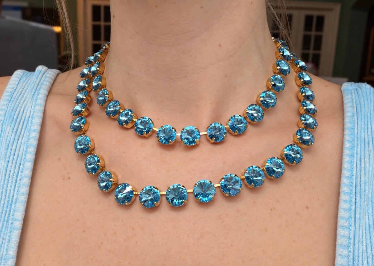 WETSTONE: Aquamarine Sabine Necklace