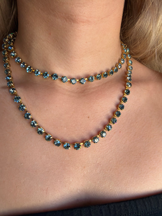 Indian Sapphire Sarina Necklace