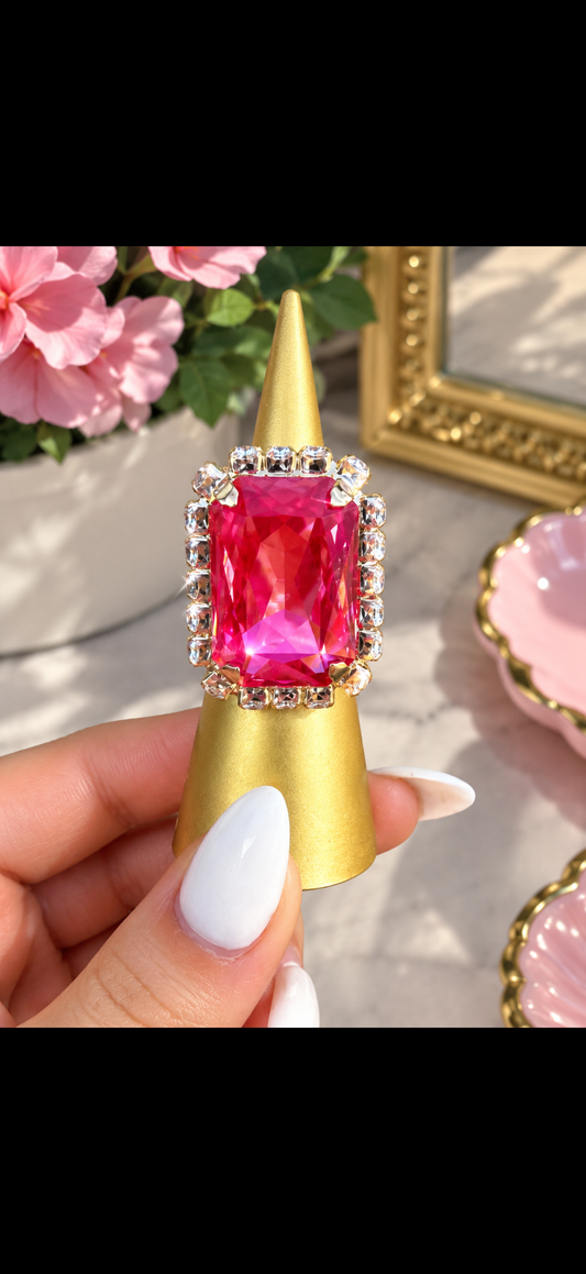 WETSTONE: Red Femme Fatale Ring