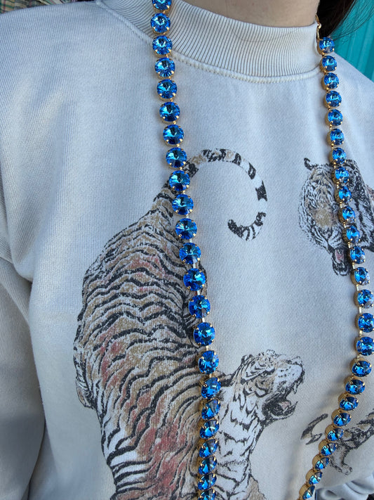 WETSTONE: Blue Razz Sabine Necklace