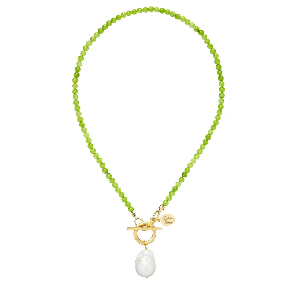 Katie Necklace - Light Green