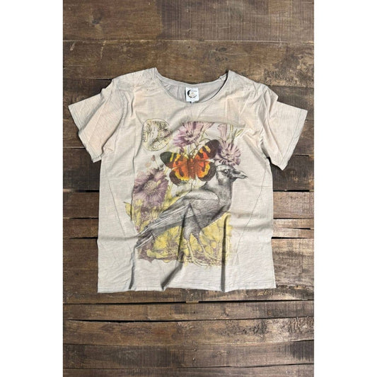 Moon Dance Tee Mystic Raven w Butterfly