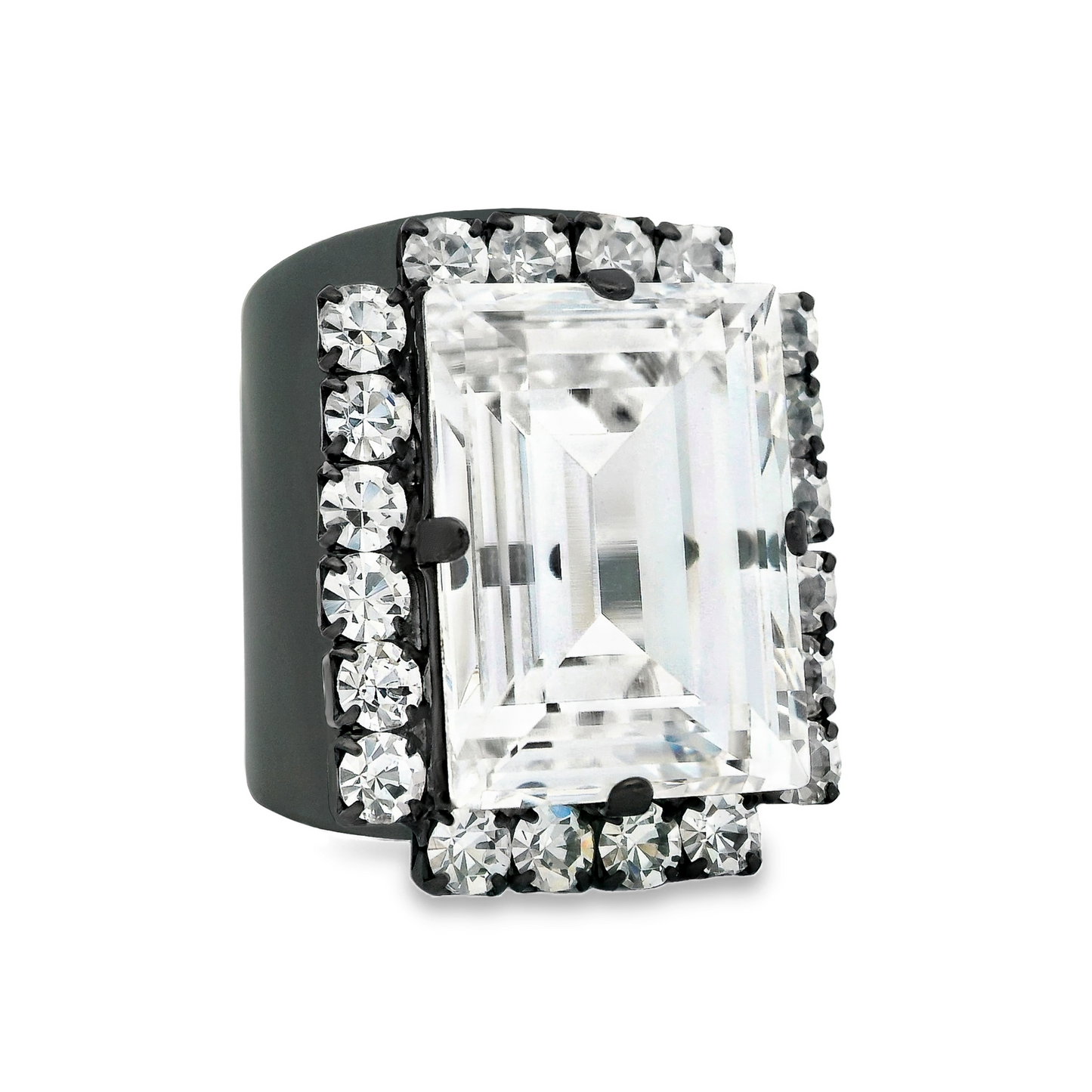 Asher Ring in Gunmetal