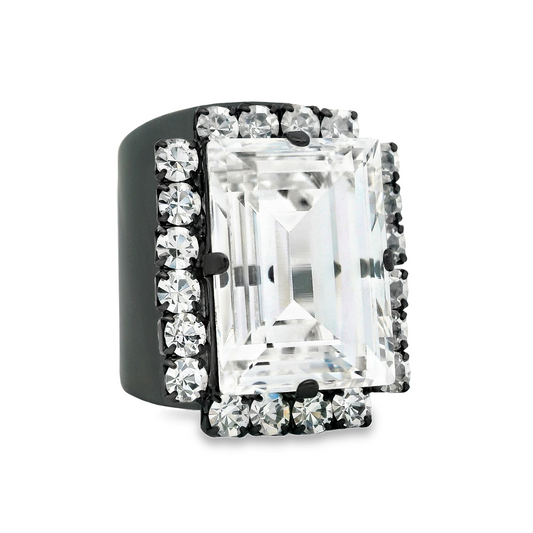 Asher Ring in Gunmetal