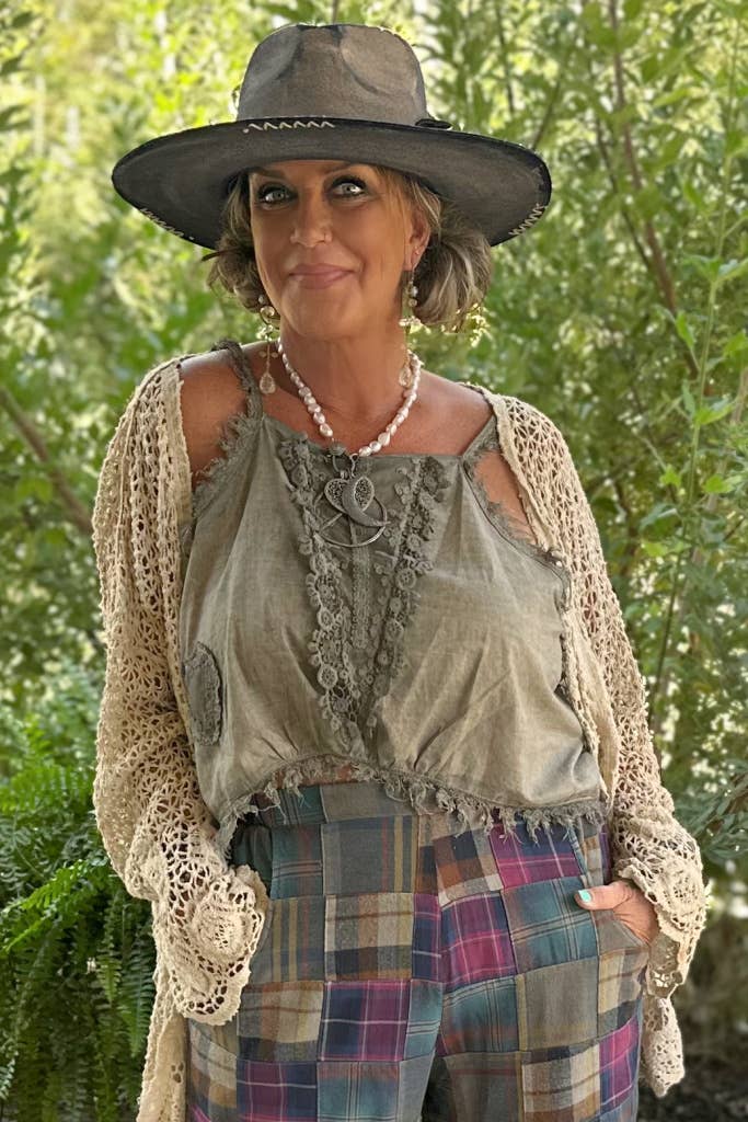 Always In My Heart Tank Top - Dark Taupe