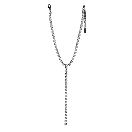 Mini L.A. Necklace in Smutt / Clear