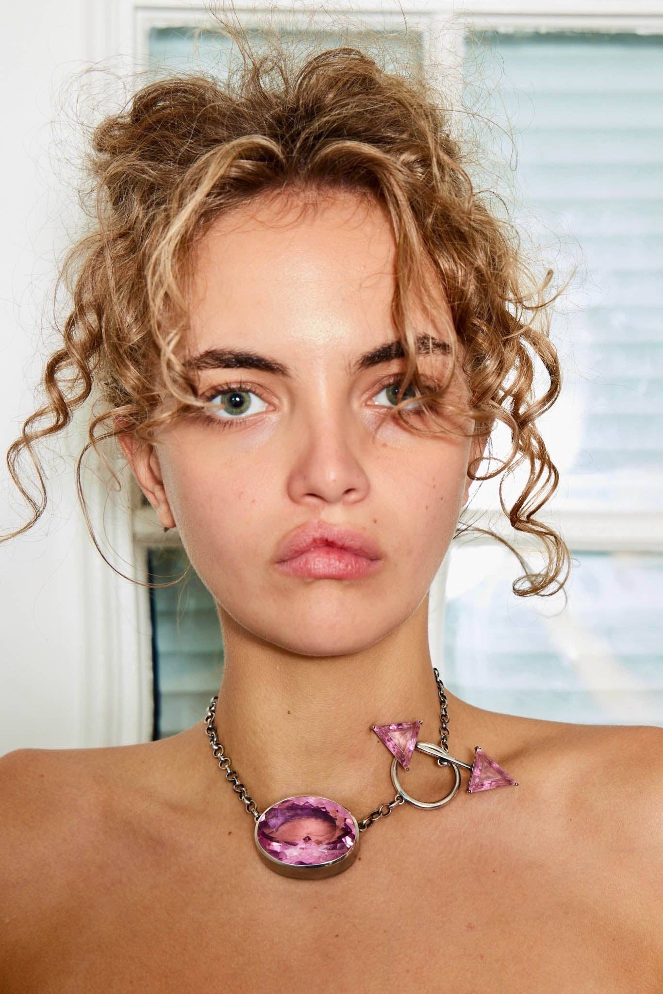 Colossus Toggle Choker in Azalea Pink