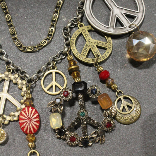 Peace & Love Charm’d Necklace