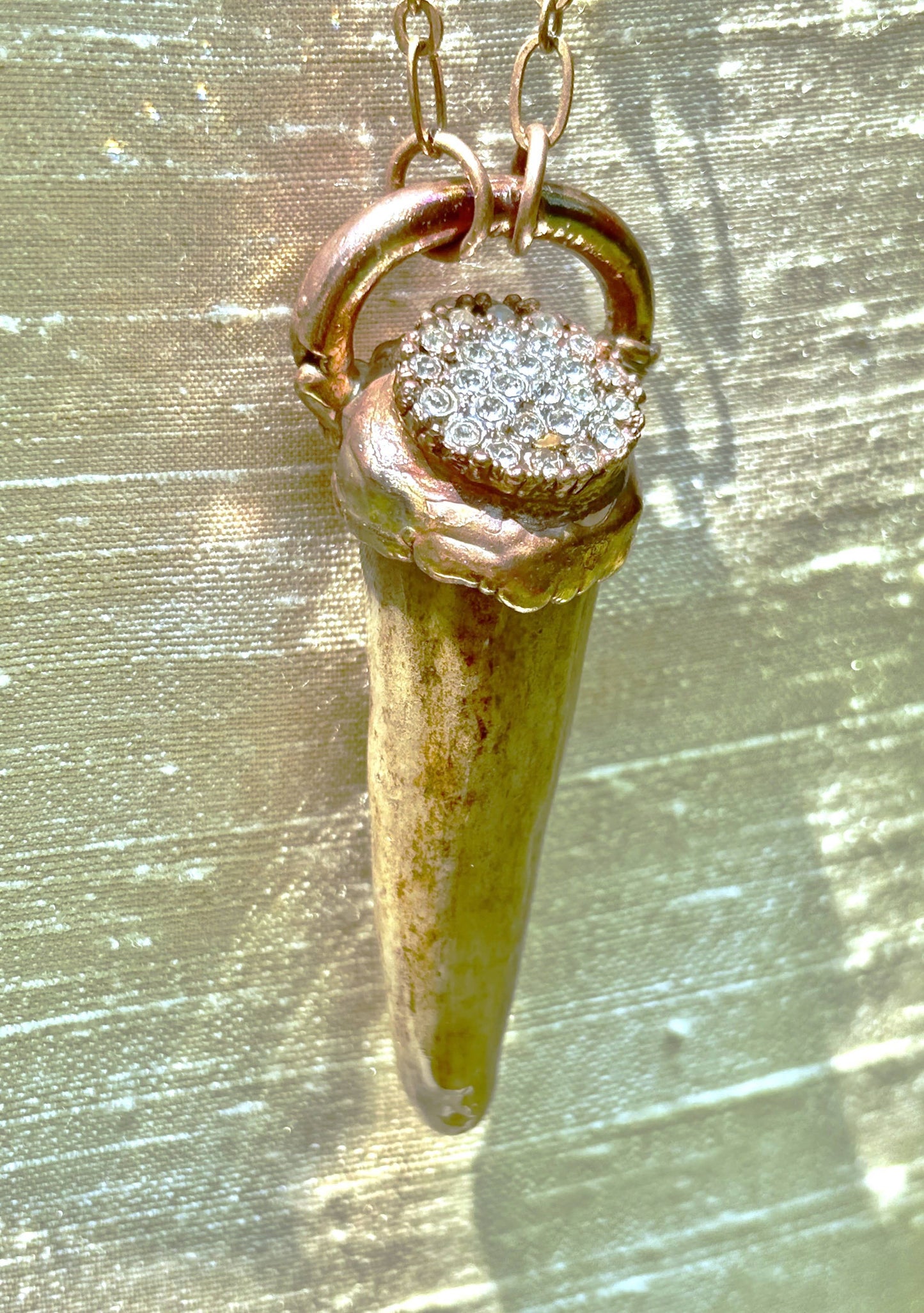 Real Antler Tip Necklace