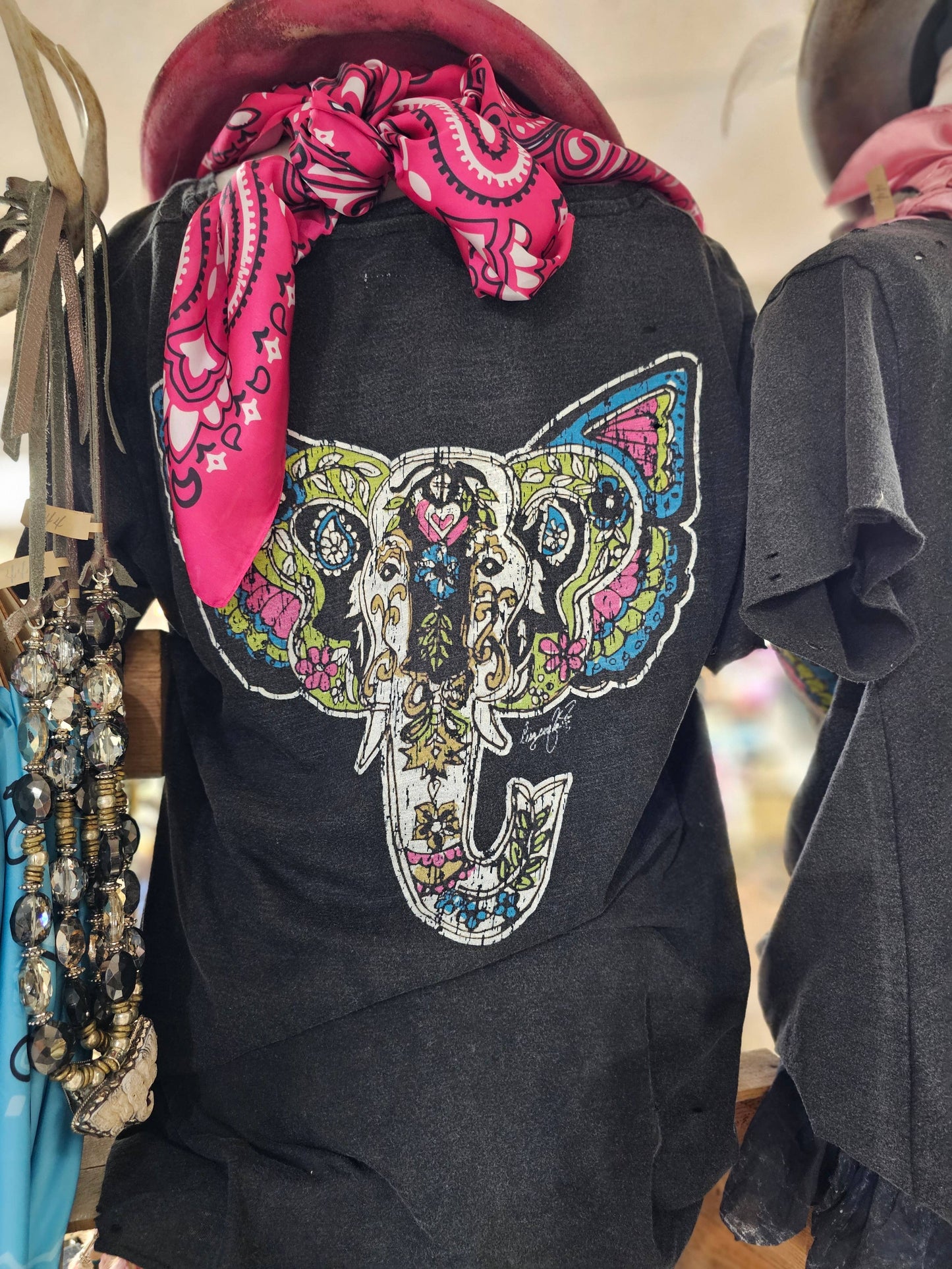 The Show Must Go On Tattered T-Shirt