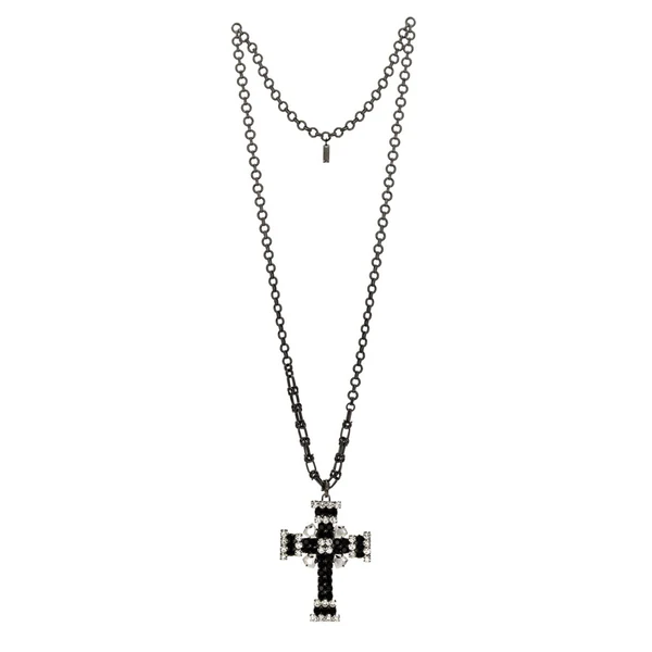 MARIA CROSS NECKLACE