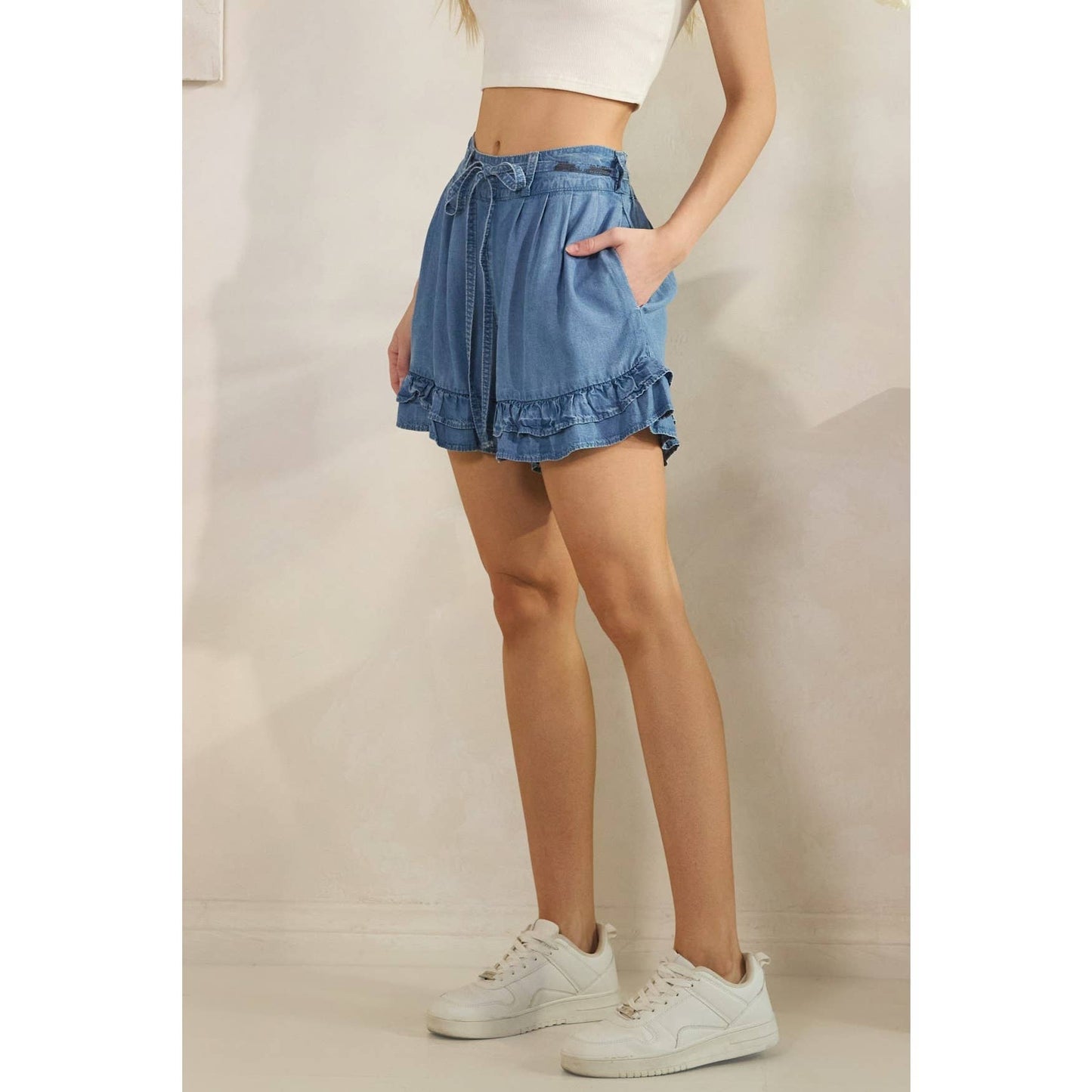 FREE SPIRIT DENIM SHORTS