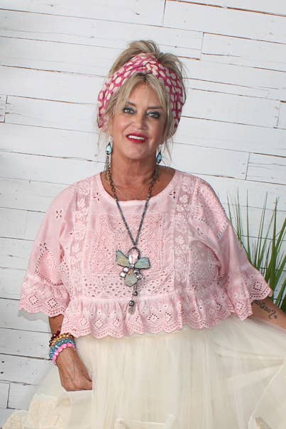 Softly Worn Top - Rose