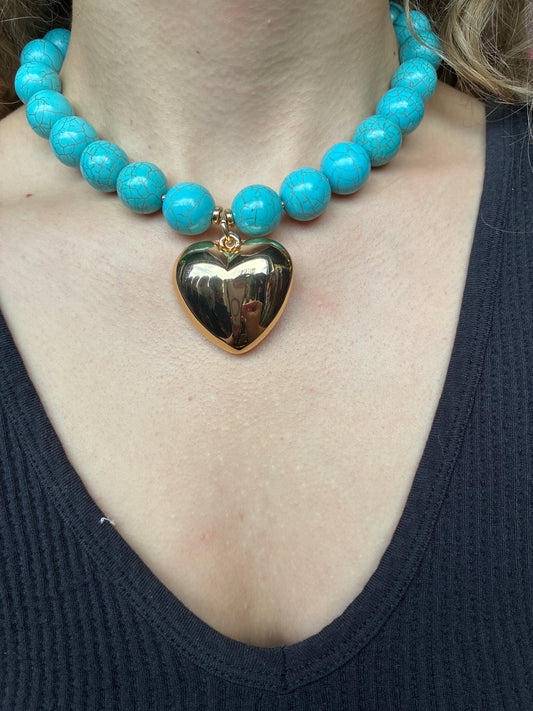 Luck and Love Turquoise Necklace