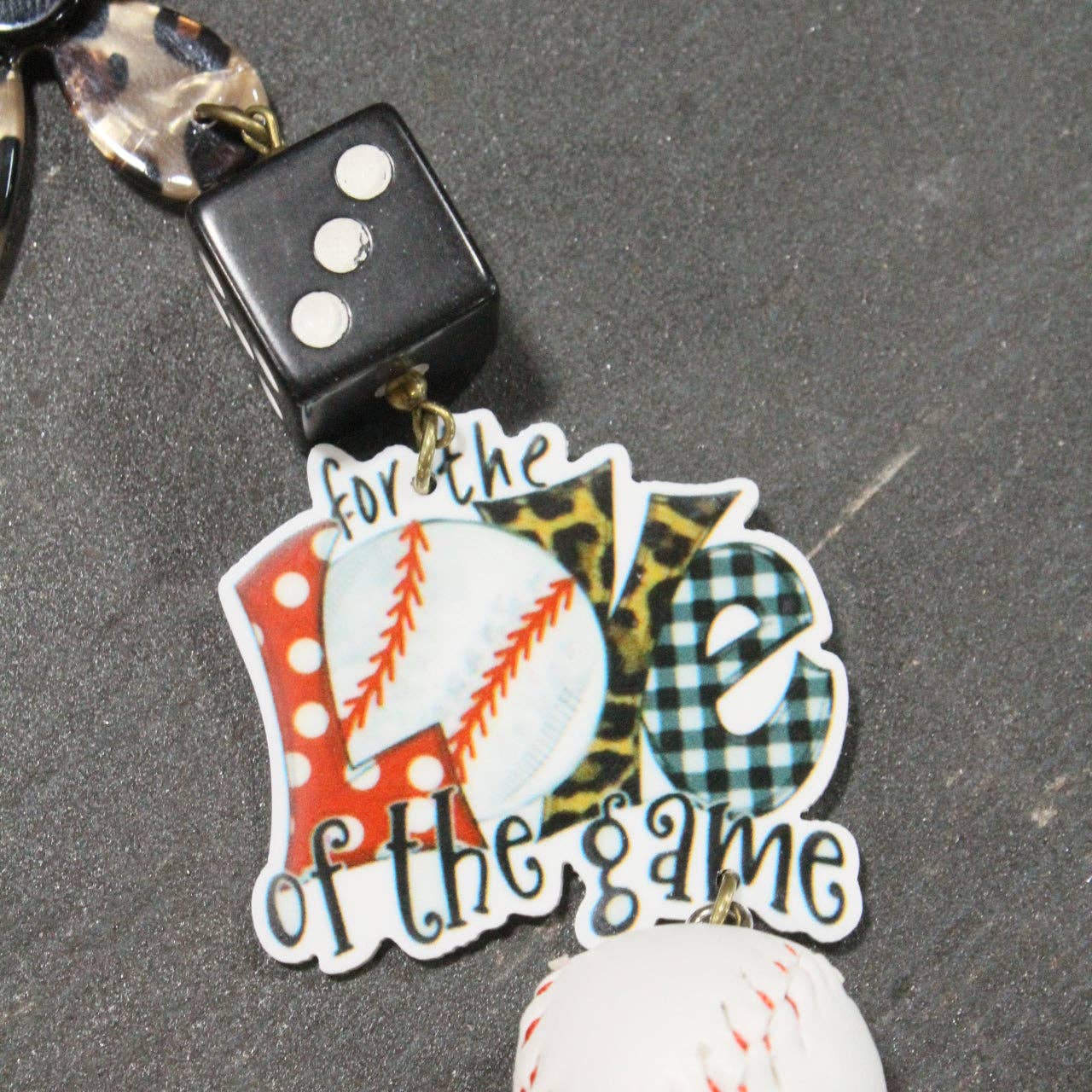 For The Love Of The Game Charm'd Necklace