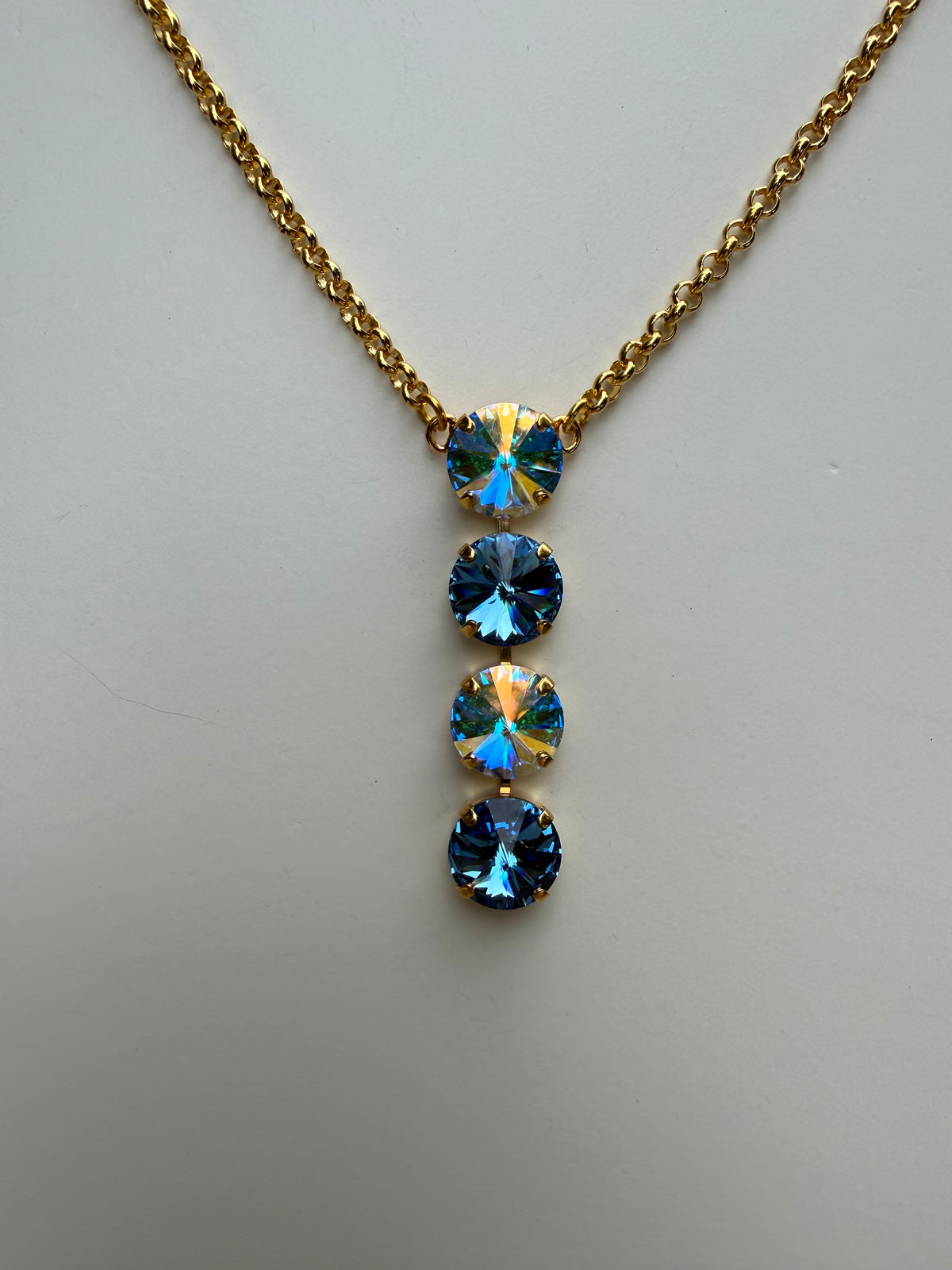 WETSTONE: Sailors Delight Noir Drop Necklace