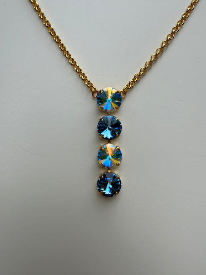 WETSTONE: Sailors Delight Noir Drop Necklace