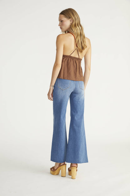 MONA X CAPE MAY Denim Flare Jeans