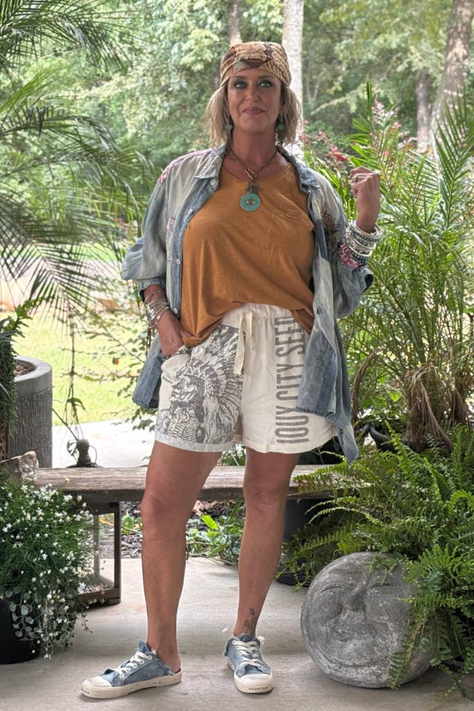 Local Fair Shorts - Sioux City- Cotton Shorts