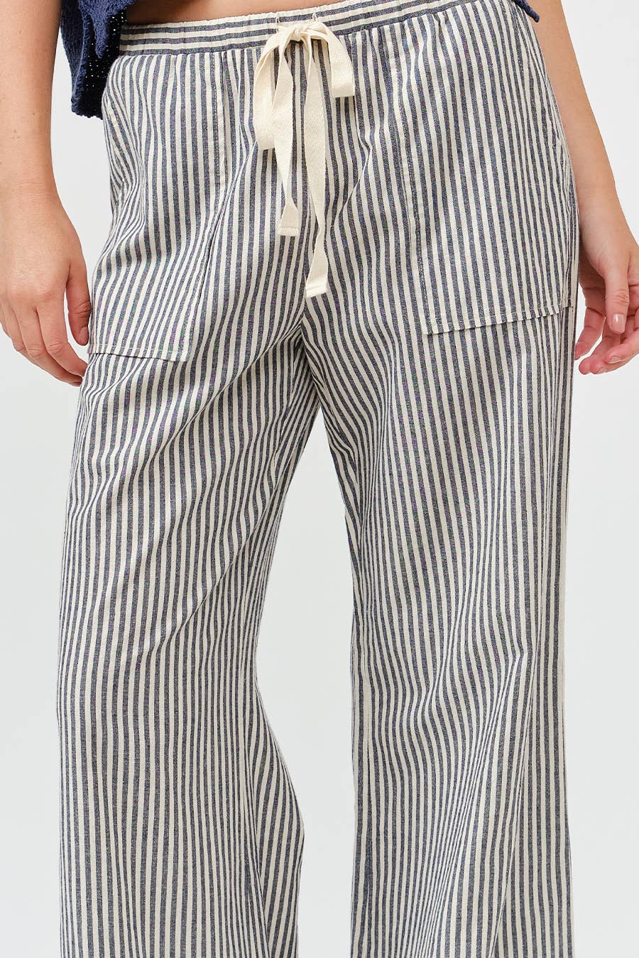 Striped Wide Leg Pants