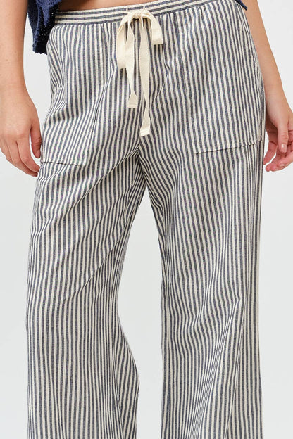 Striped Wide Leg Pants