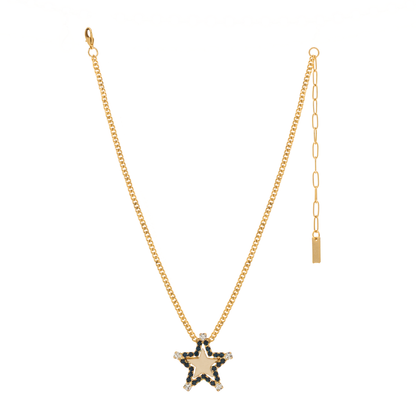Sweet Star Necklace in Beige