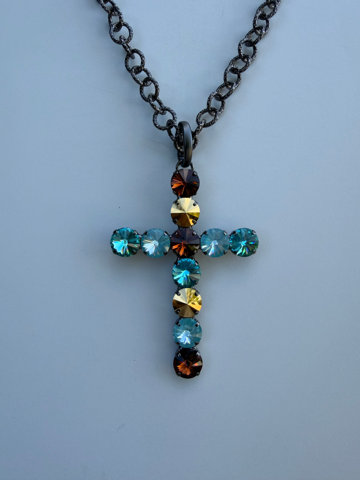 WETSTONE: Coastal Cowgirl 3” Cross Necklace