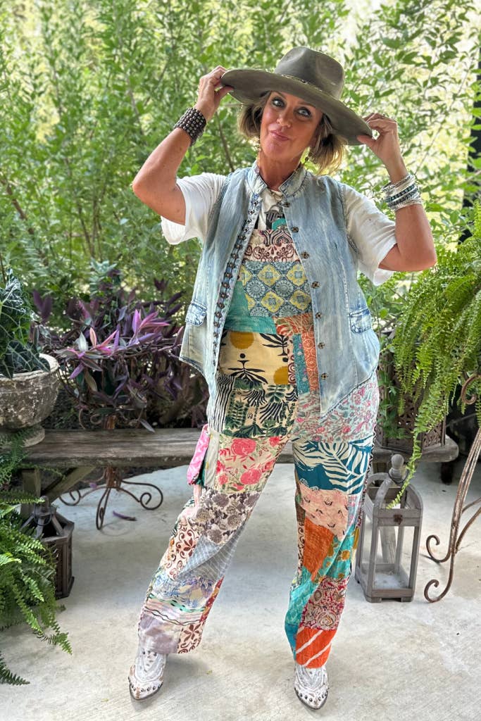 Patchwork Dreams Overalls