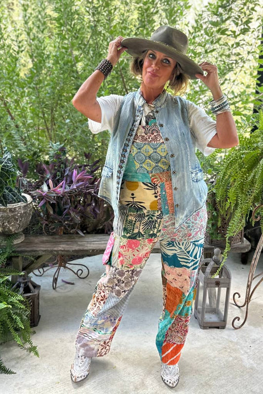 Patchwork Dreams Overalls