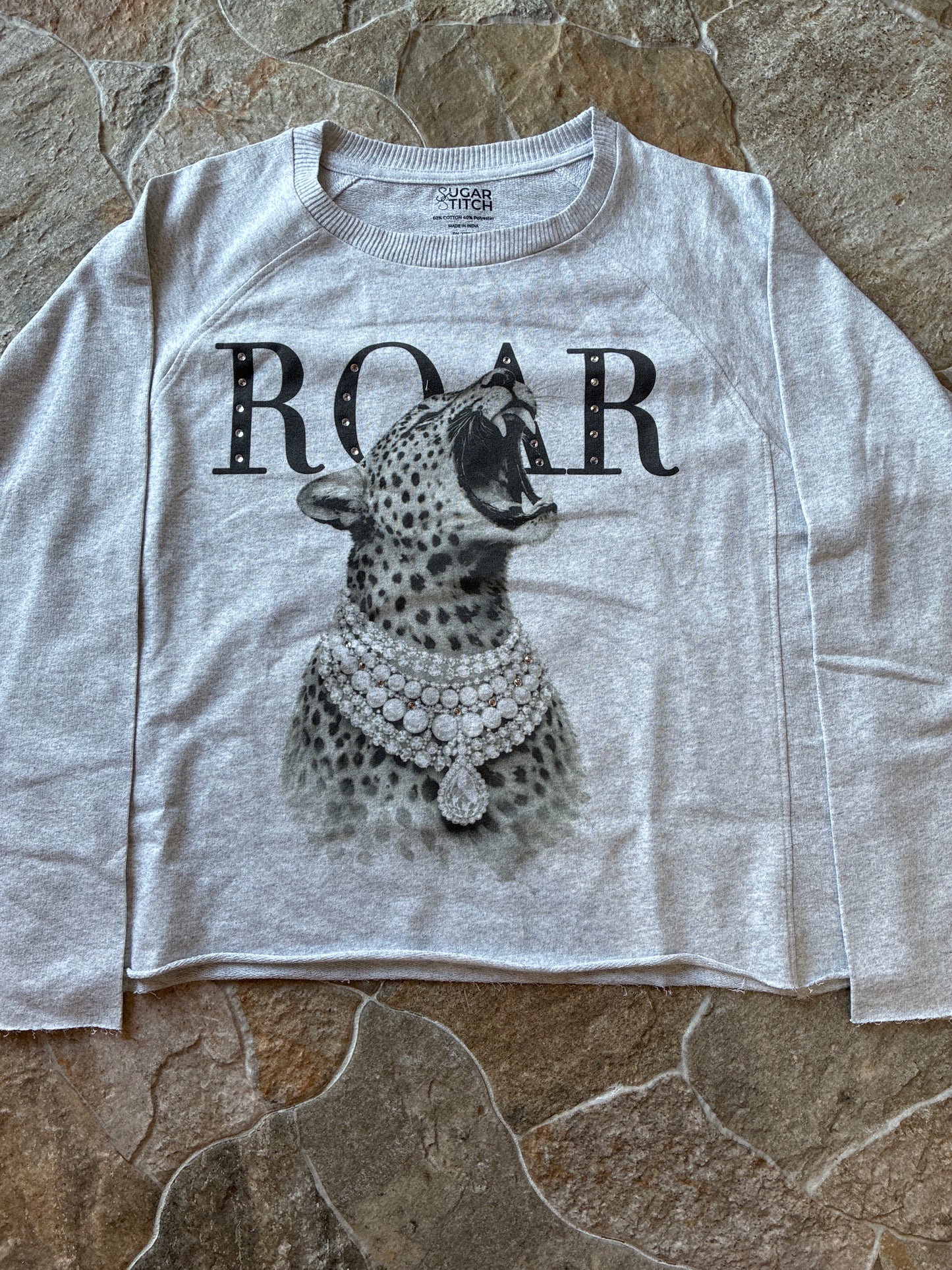 Roar Leopard Long Sleeve Top