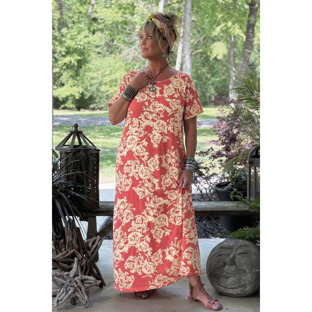 Weekend Wander Dress - Bed of Roses