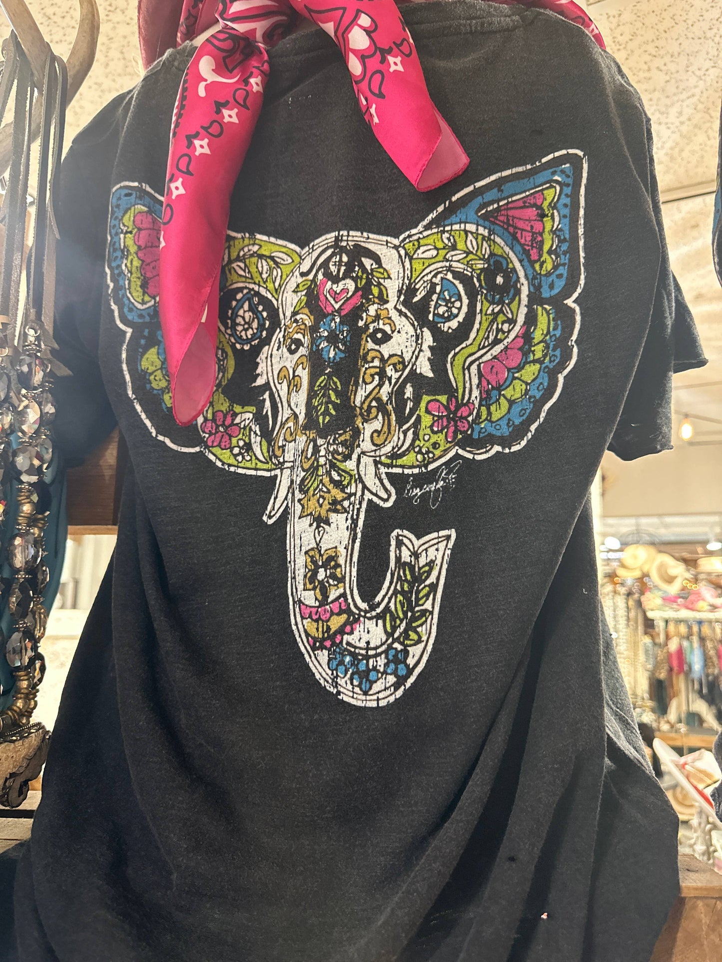 The Show Must Go On Tattered T-Shirt