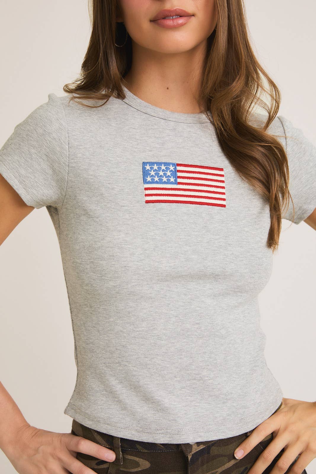 SHORT SLEEVE USA T-SHIRT